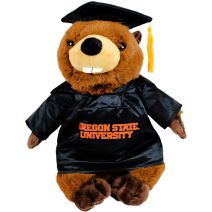 Plush Beaver Graduate