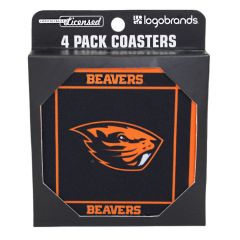 Beavers Neoprene Coaster Set