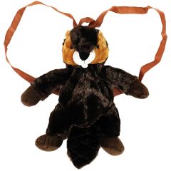 Plush Beaver Backpack