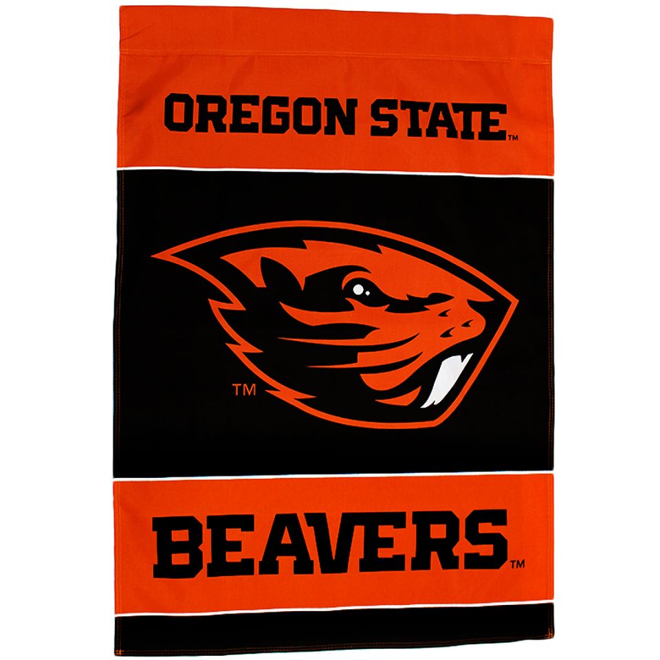 OSU Beaver Store: Black and Orange Oregon State Beavers Banner