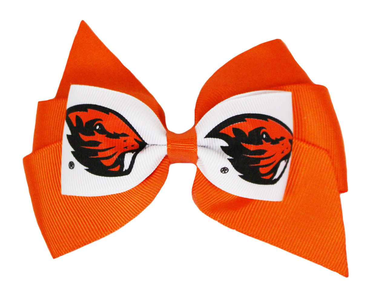 Beaver Fan Hair Bow Osu Beaver Store 