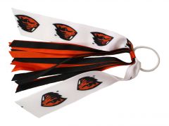 Multi-Color Ponytail Streamer with Beaver