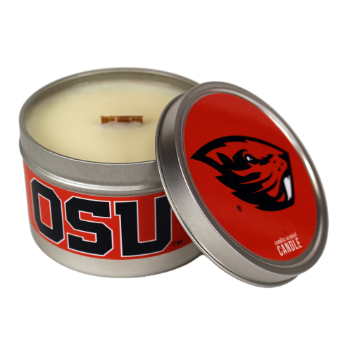 Vanilla Scented Candle In OSU Tin