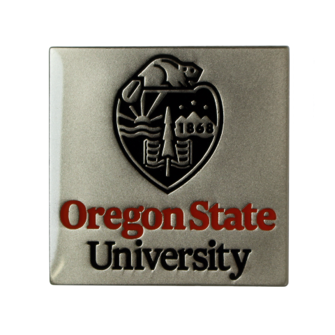 Etched Lapel Pin with Oregon State University Crest