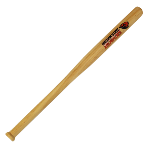 Mini Baseball Bat with Oregon State Beavers