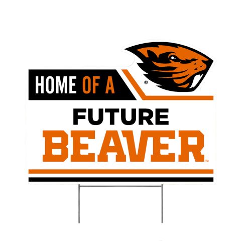 Home Of A Future Beaver Lawn Sign