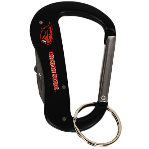 Black Carabiner Multi-Tool with Oregon State