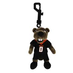 Mascot Benny Keychain in Beavs Football Jersey