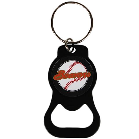 Baseball Bottle Opener Keychain