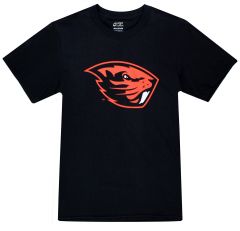 Value Youth Black Beaver Tee