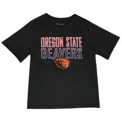 Youth Champion Black Oregon State Beavers Tee
