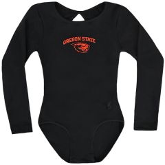 Youth Girls Oregon State Leotard with Beaver