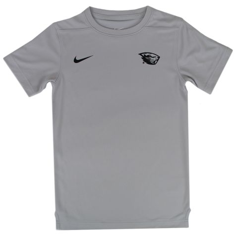 Youth Boys Nike Grey On-Field Tee