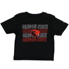 Toddler Champion Repeating Oregon State Tee with Beaver