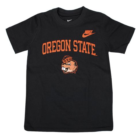Kids Nike Black Oregon State Benny Tee