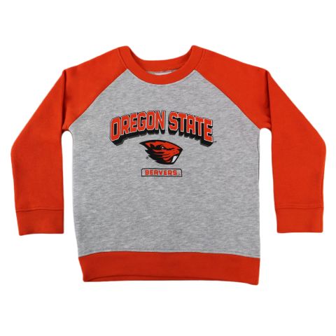 Infant and Toddler Champion Boxed Beavers Raglan Sweatshirt