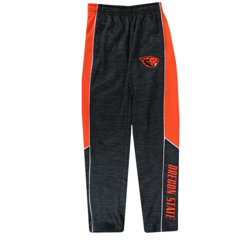 Youth Grey and Orange Beaver Sweatpants