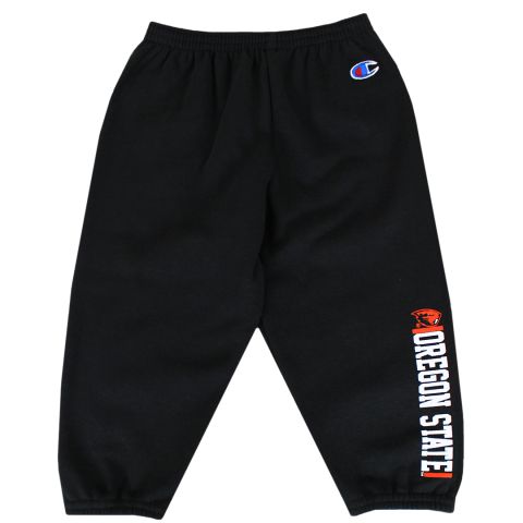 Infant Champion Black Sweatpants with Oregon State