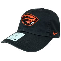 Youth Nike Grey Adjustable Hat with Beaver