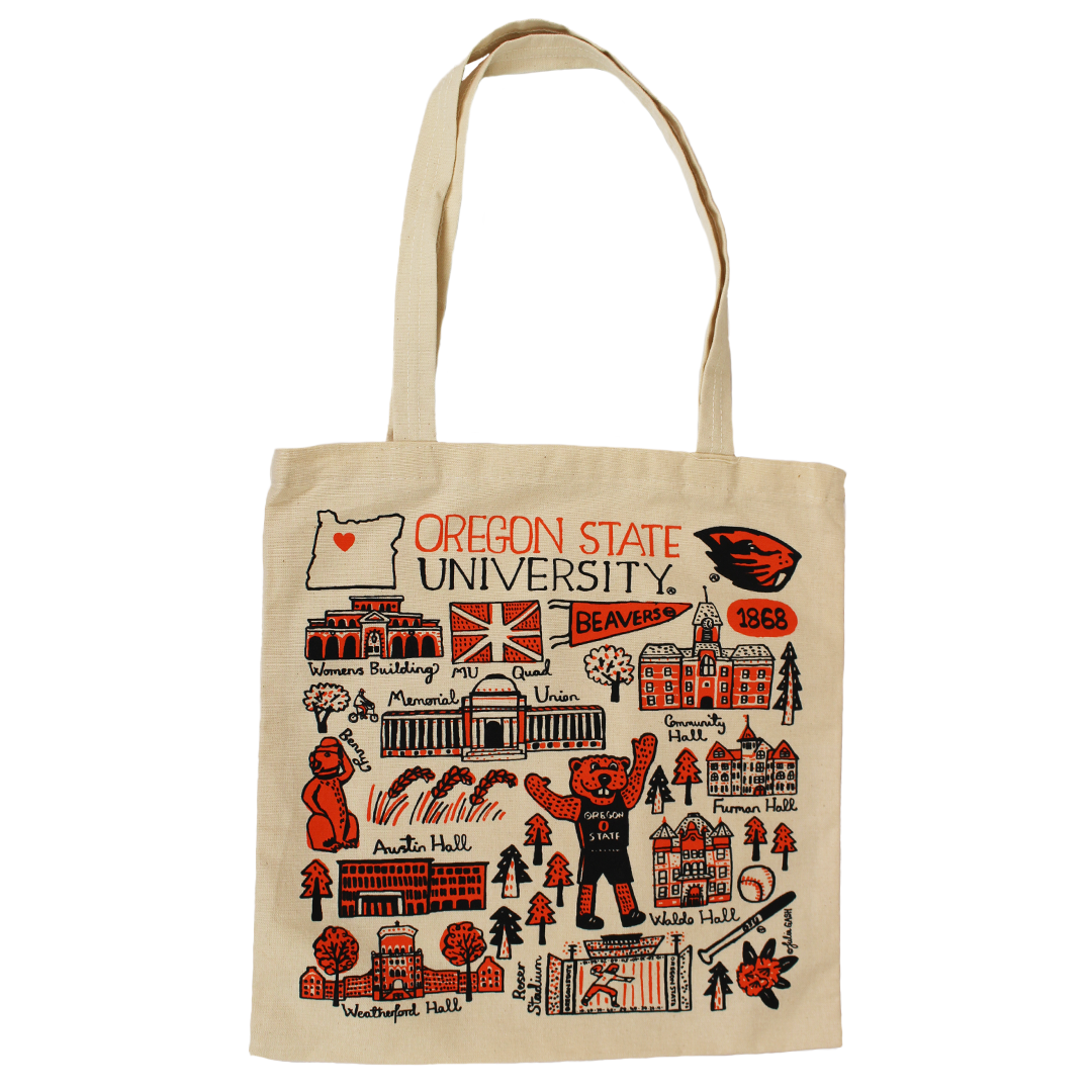 Oregon State Collage Tote Bag - OSU Beaver Store