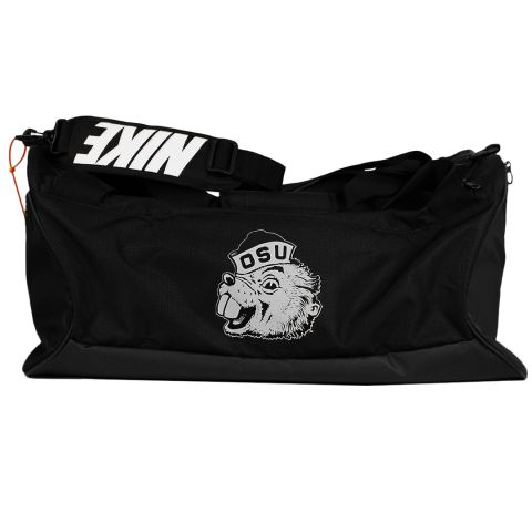 Nike Black Brasilia Duffel Bag with Benny