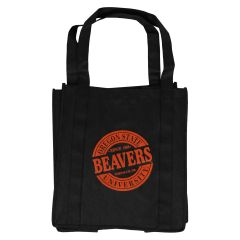 Black Oregon State Beavers Grocery Tote