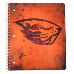 1 Subject Weathered Beaver Spiral Notebook