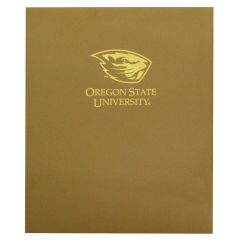 Glossy Gold Oregon State Portfolio