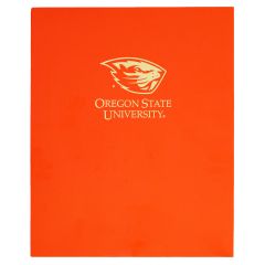Orange Glossy Oregon State Portfolio