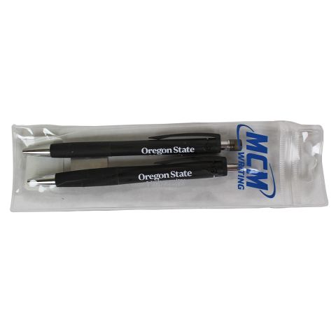 Black Oregon State University Pen and Pencil Set