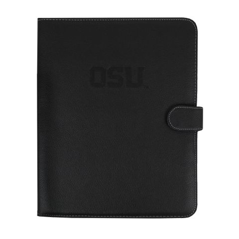 Black Embossed OSU Padfolio