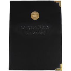 Black Padfoilio with University Crest