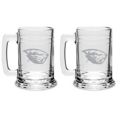 Campus Crystal Colonial Tankard with Beaver