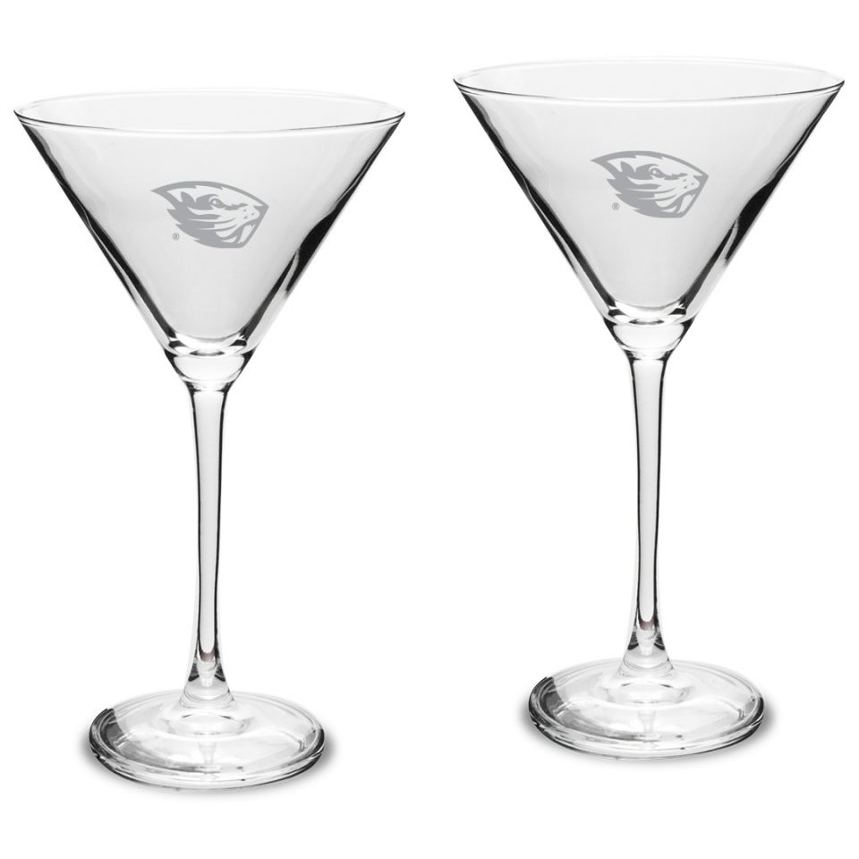 Crystal Martini Glass Set of 2, 10oz