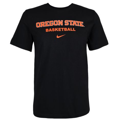 Men's Nike Black Basketball Core Short Sleeve Tee