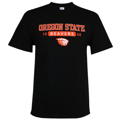 Value Black Oregon State Beavers Tee