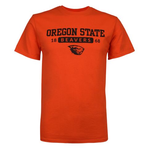 Value Orange Oregon State Beavers Tee
