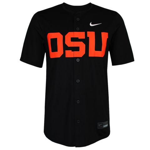 Men's Nike Black Baseball Jersey