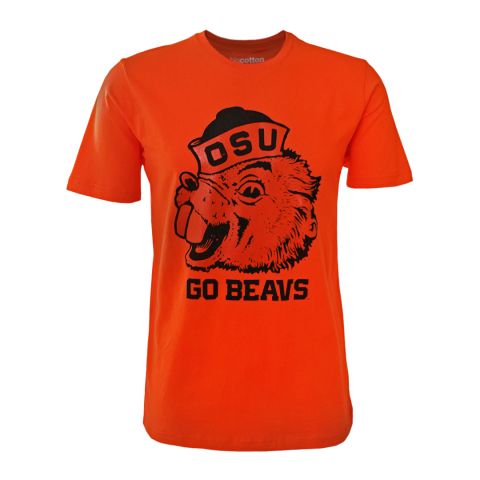 Men's Orange Go Beavs Benny Tee