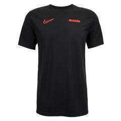 Men's Nike Black Beavers Coach Tee