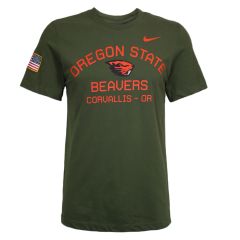 Nike Men's Olive Oregon State Beavers Tee