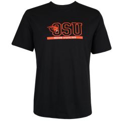 Men's Black Oregon State Dad Tee