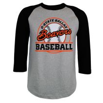 Unisex O-State Ballaz Baseball Tee