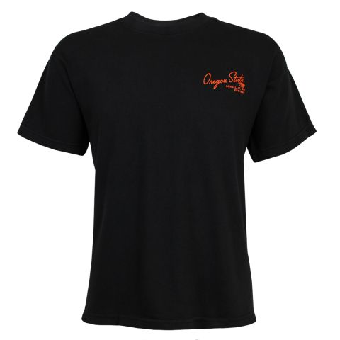 Unisex Black Oregon State Corvallis Tee