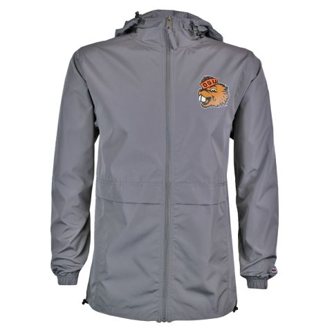 Unisex Champion Grey Benny Full-Zip Windbreaker