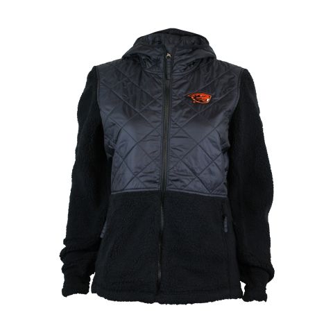 Women's Columbia Black Peak Jacket with Beaver