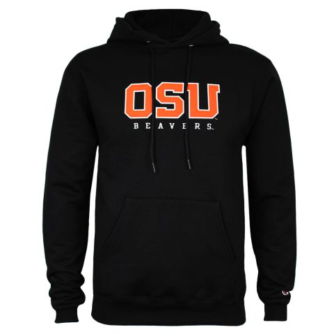 Unisex Champion Black OSU Beavers Hoodie