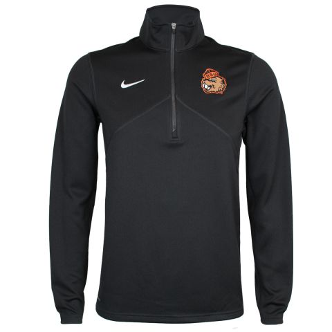 Men's Nike Black Training Quarter Zip With Benny