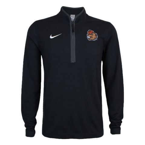 Men's Nike Black Victory Quarter Zip with Benny