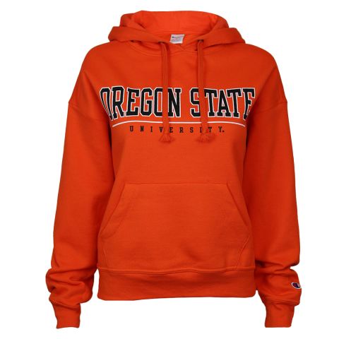 Women's Champion Orange Oregon State University Hoodie